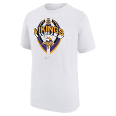 Minnesota Vikings Youth Icon Legend T-Shirt White