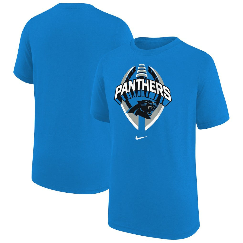 Carolina Panthers Youth Icon Legend T-Shirt Blue
