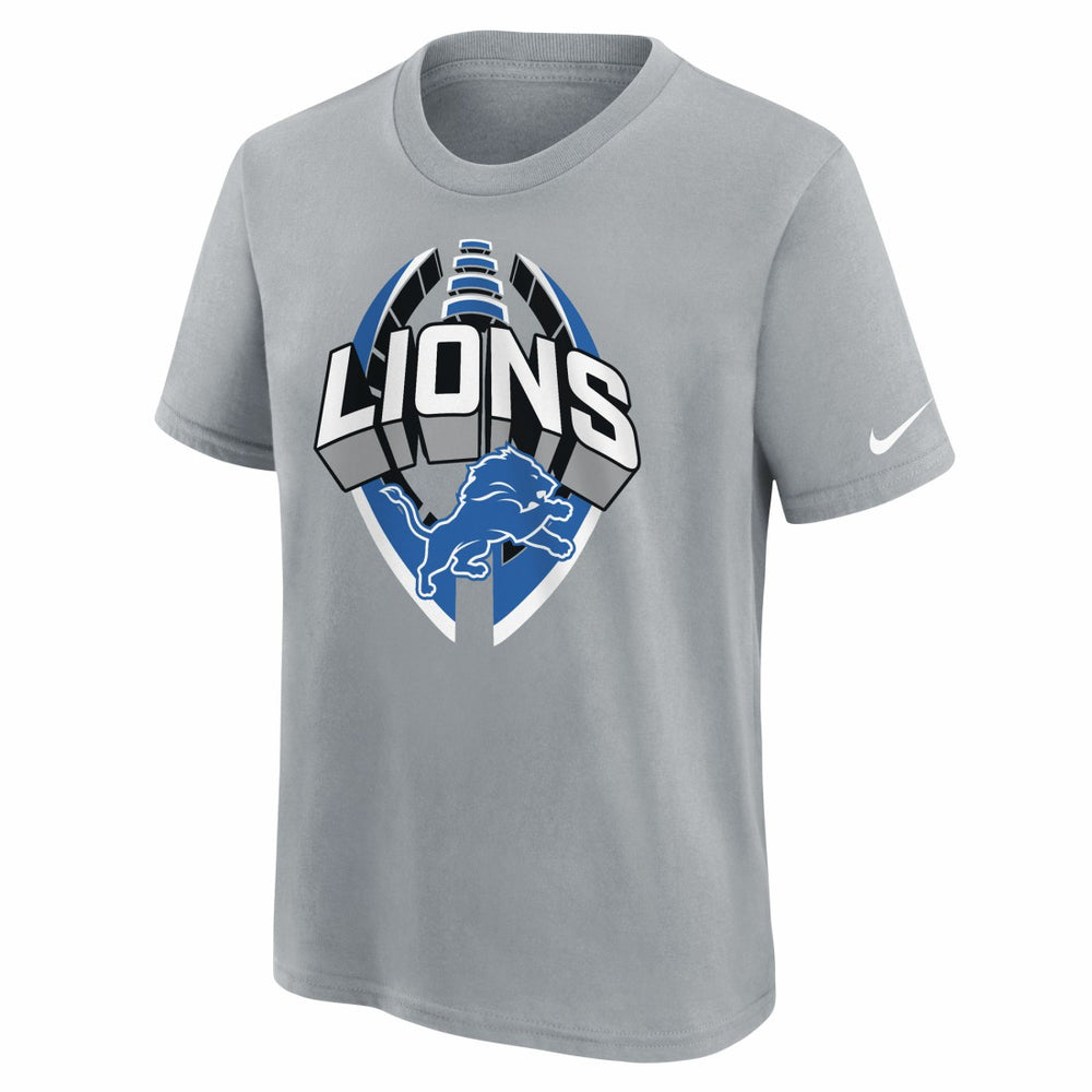 Detroit Lions Youth Icon Legend T-Shirt Gray