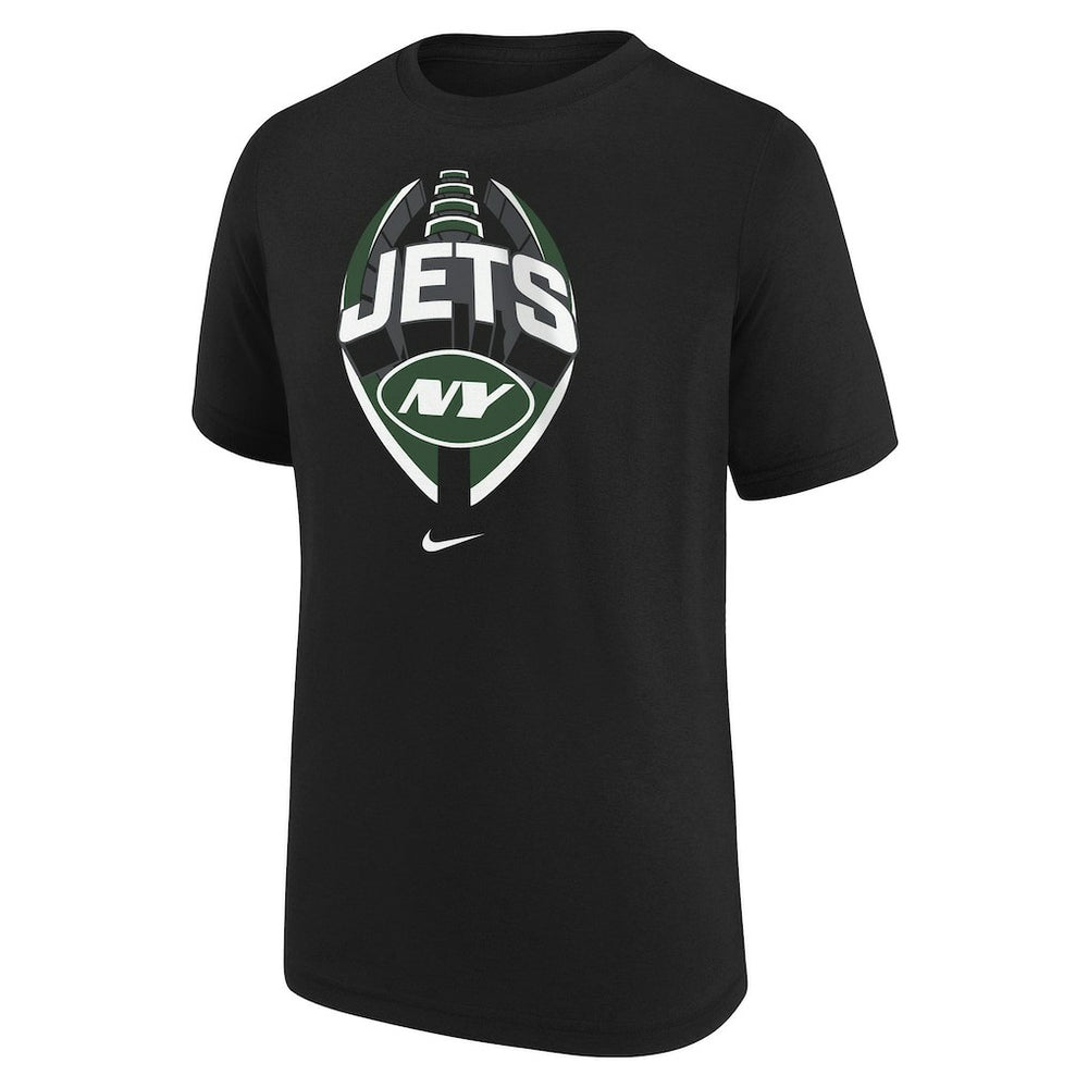 New York Jets Youth Icon Legend T-Shirt Black