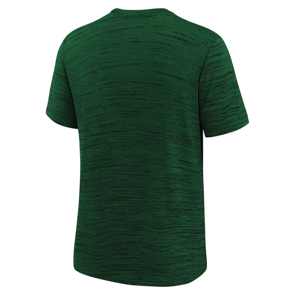 New York Jets Youth Sideline Velocity Performance T-Shirt Green