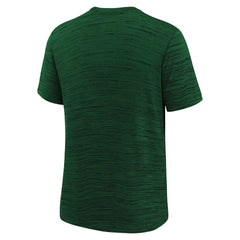 New York Jets Youth Sideline Velocity Performance T-Shirt Green