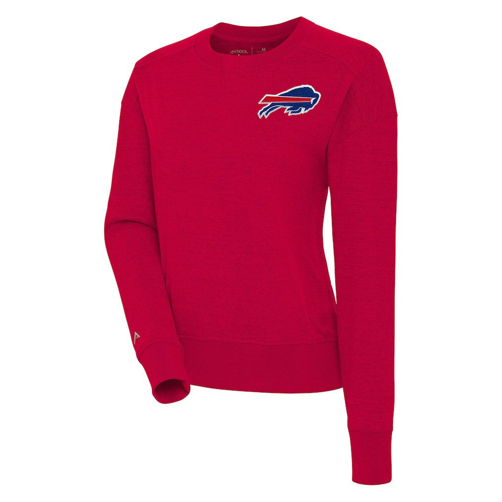 Buffalo Bills Antigua Women's Forward Fleece Pullover Sweatshirt Red