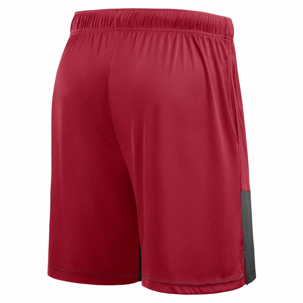 Tampa Bay Buccaneers Big & Tall Best of the Best Performance Shorts Red/Pewter