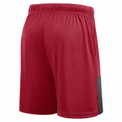 Tampa Bay Buccaneers Big & Tall Best of the Best Performance Shorts Red/Pewter