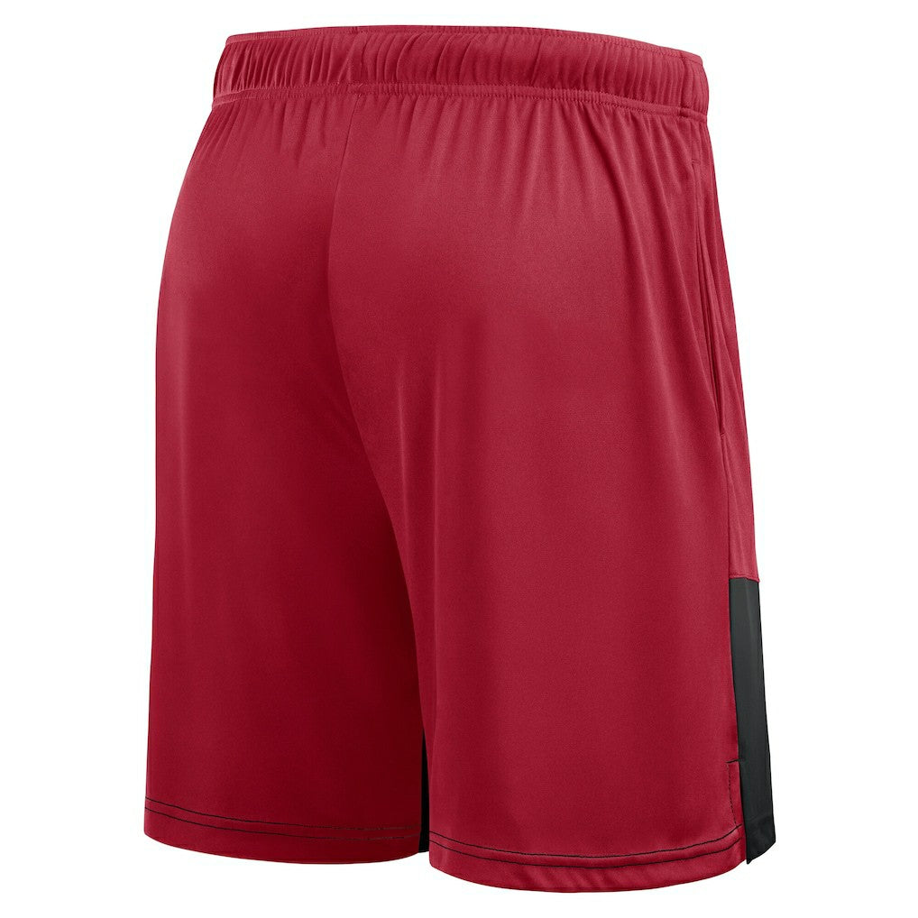 San Francisco 49ers Big & Tall Best of the Best Performance Shorts Scarlet/Black