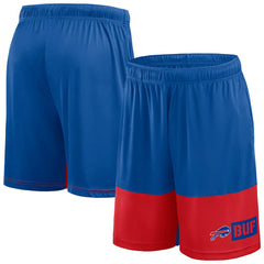 Buffalo Bills Big & Tall Best of the Best Performance Shorts Royal/Red