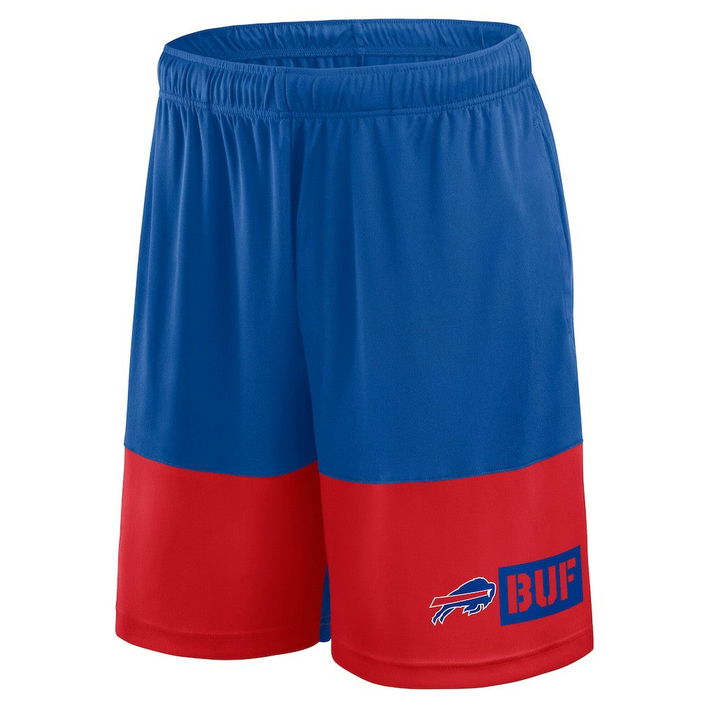 Buffalo Bills Big & Tall Best of the Best Performance Shorts Royal/Red
