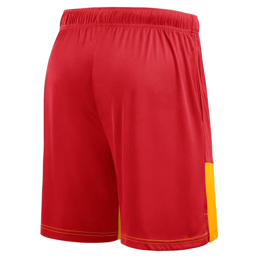 Kansas City Chiefs Big & Tall Best of the Best Performance Shorts Red/Gold