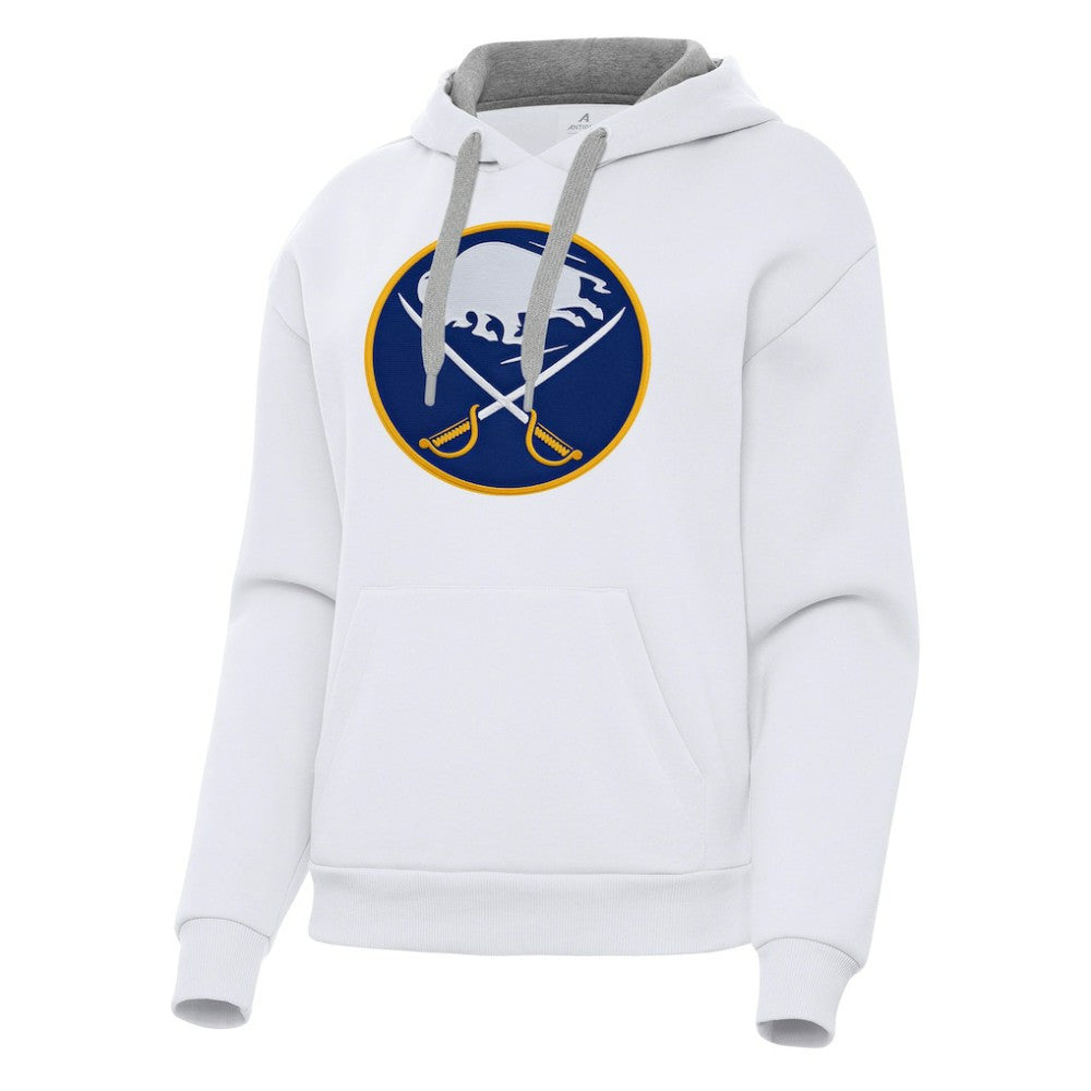 NHL Buffalo Sabres Antigua Women's Victory Pullover Hoodie - White