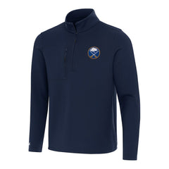 NHL Buffalo Sabres Antigua Insider Quarter-Zip Top - Navy