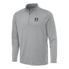 NHL Anaheim Ducks Antigua Reprocess Quarter-Zip Top - Gray