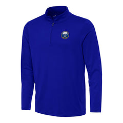 NHL Buffalo Sabres Antigua Reprocess Quarter-Zip Top - Royal