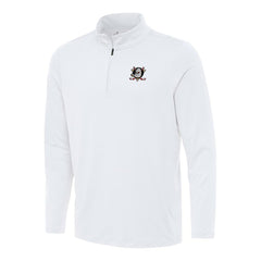 NHL Anaheim Ducks Antigua Reprocess Quarter-Zip Top - White