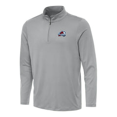 NHL Colorado Avalanche Antigua Reprocess Quarter-Zip Top - Gray