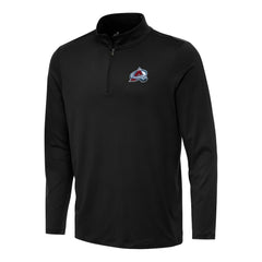 NHL Colorado Avalanche Antigua Reprocess Quarter-Zip Top - Black
