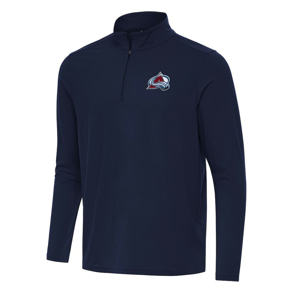NHL Colorado Avalanche Antigua Intent Quarter-Zip Top - Navy