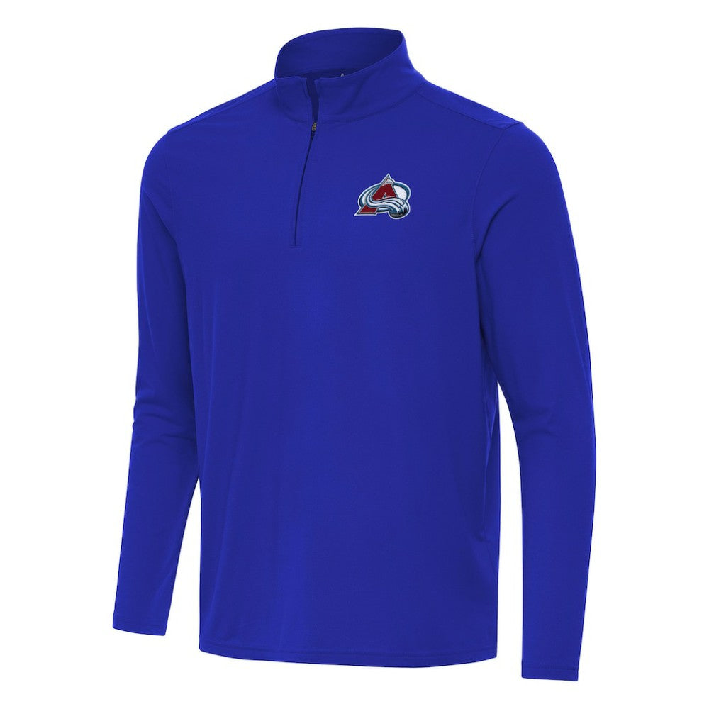 NHL Colorado Avalanche Antigua Intent Quarter-Zip Top - Royal