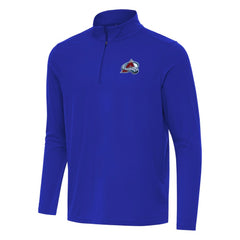 NHL Colorado Avalanche Antigua Intent Quarter-Zip Top - Royal