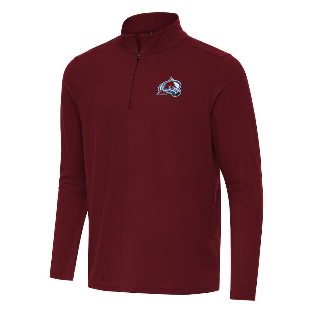 NHL Colorado Avalanche Antigua Intent Quarter-Zip Top - Burgundy