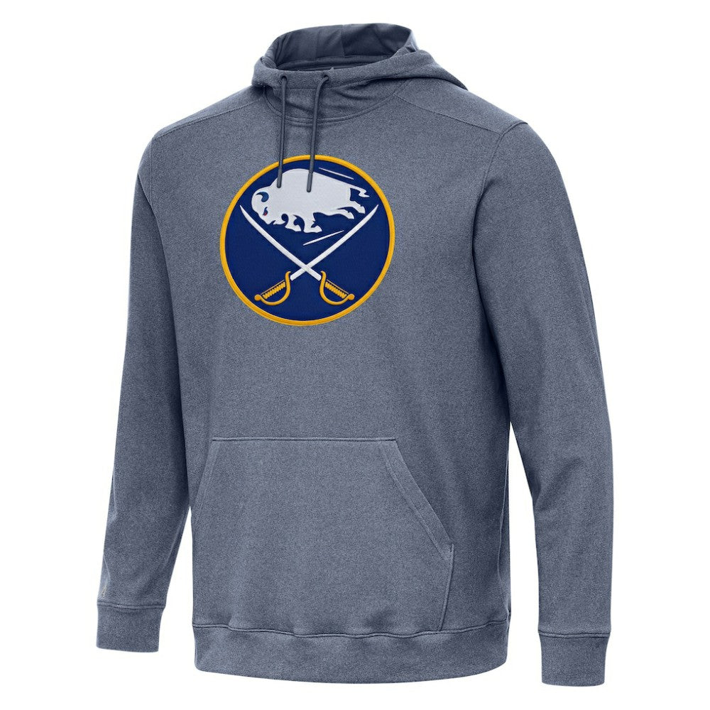 NHL Buffalo Sabres Antigua Cloud Pullover Hoodie - Heather Navy