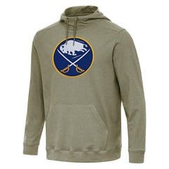 NHL Buffalo Sabres Antigua Cloud Pullover Hoodie - Olive