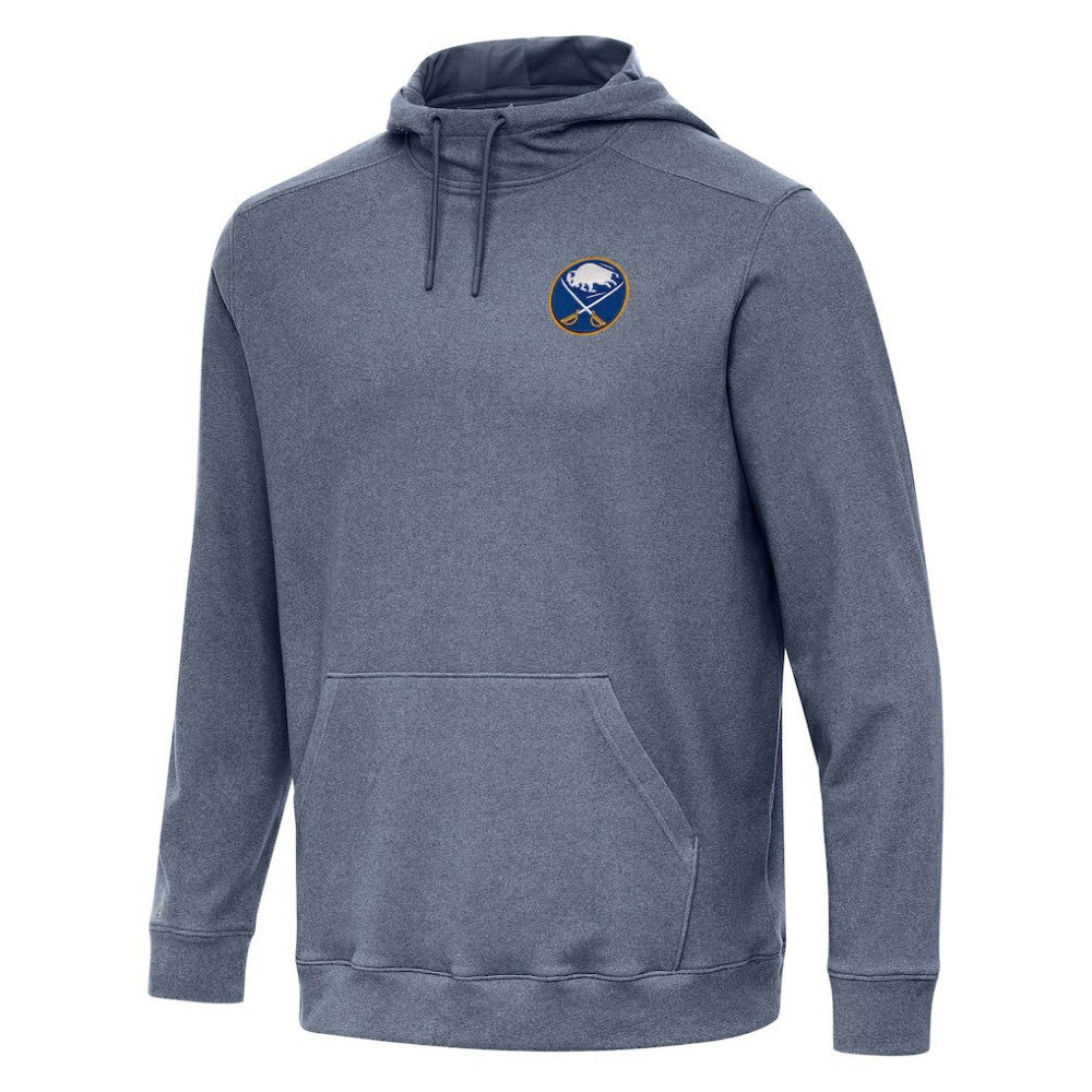 NHL Buffalo Sabres Antigua Cloud Pullover Hoodie - Heather Navy