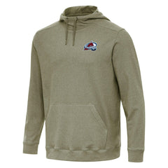 NHL Colorado Avalanche Antigua Cloud Pullover Hoodie - Olive