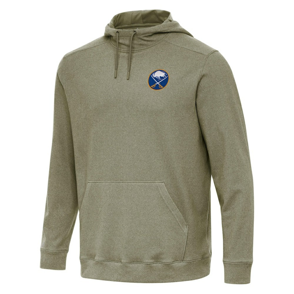 NHL Buffalo Sabres Antigua Cloud Pullover Hoodie - Olive
