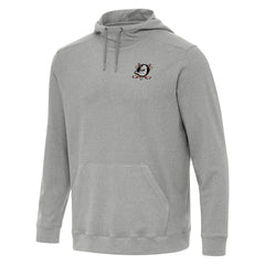 NHL Anaheim Ducks Antigua Cloud Pullover Hoodie - Heather Gray