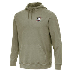 NHL Anaheim Ducks Antigua Cloud Pullover Hoodie - Olive