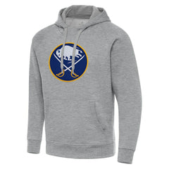 NHL Buffalo Sabres Antigua Big & Tall Victory Pullover Hoodie - Heather Gray