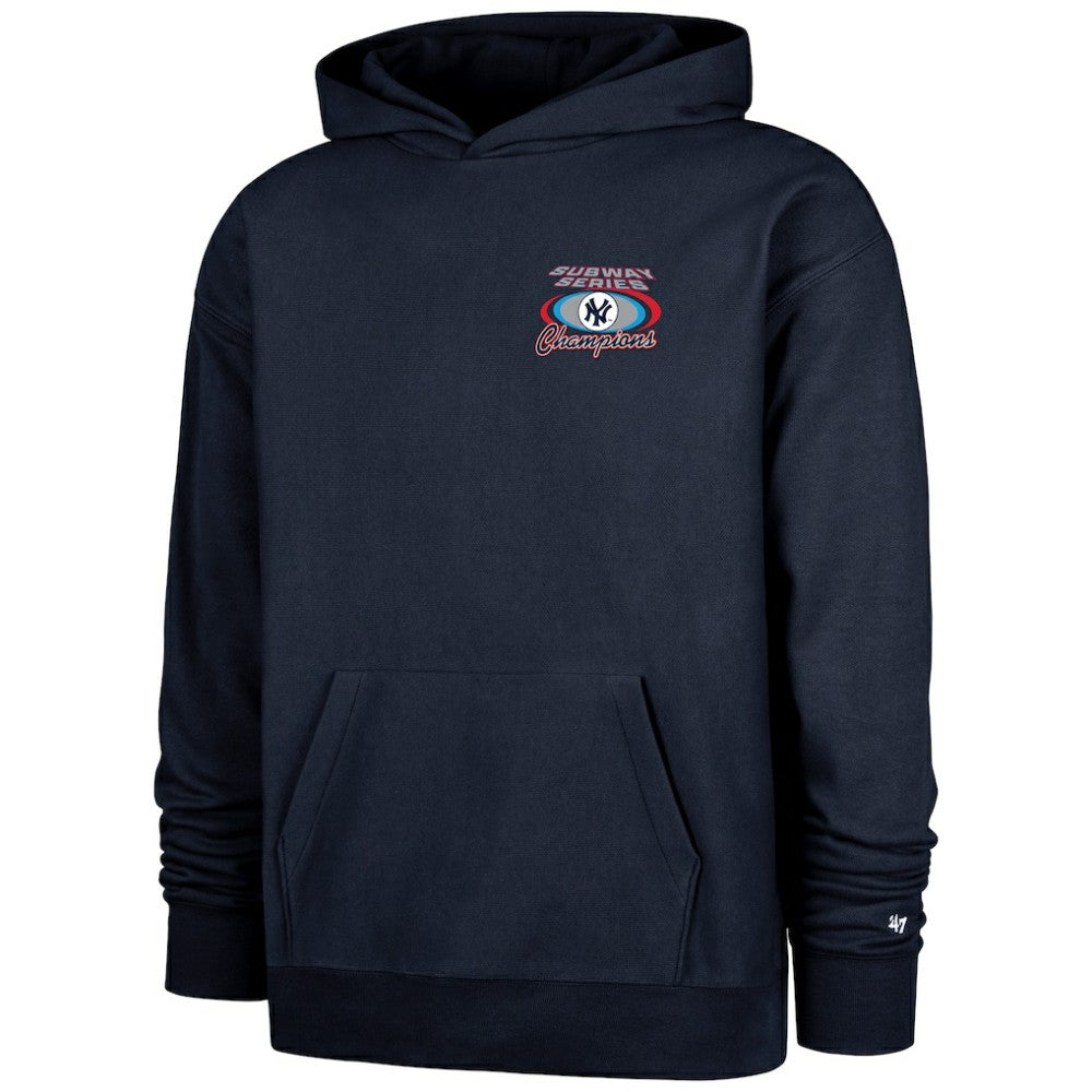 New York Yankees '47 2000 World Series Champions Showcase Backer Pullover Hoodie - Navy Hoodies