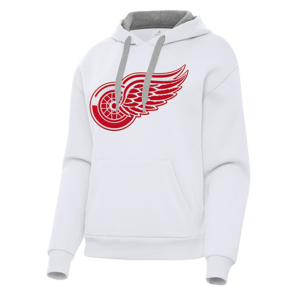 NHL Detroit Red Wings Antigua Women's Victory Pullover Hoodie - White