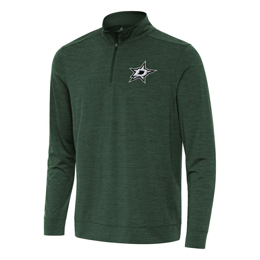 NHL Dallas Stars Antigua Bright Quarter-Zip Top - Hunter Green