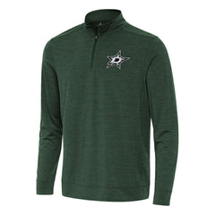 NHL Dallas Stars Antigua Bright Quarter-Zip Top - Hunter Green