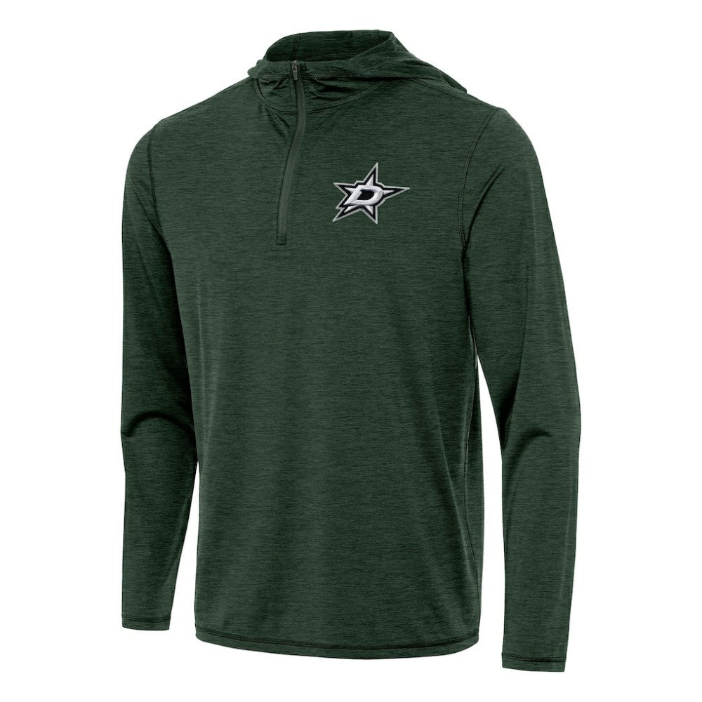 NHL Dallas Stars Antigua Tidy Quarter-Zip Hoodie - Hunter Green