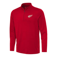 NHL Detroit Red Wings Antigua Reprocess Quarter-Zip Top - Red