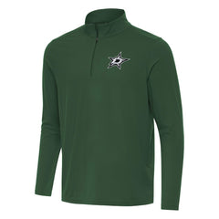 NHL Dallas Stars Antigua Intent Quarter-Zip Top - Hunter Green