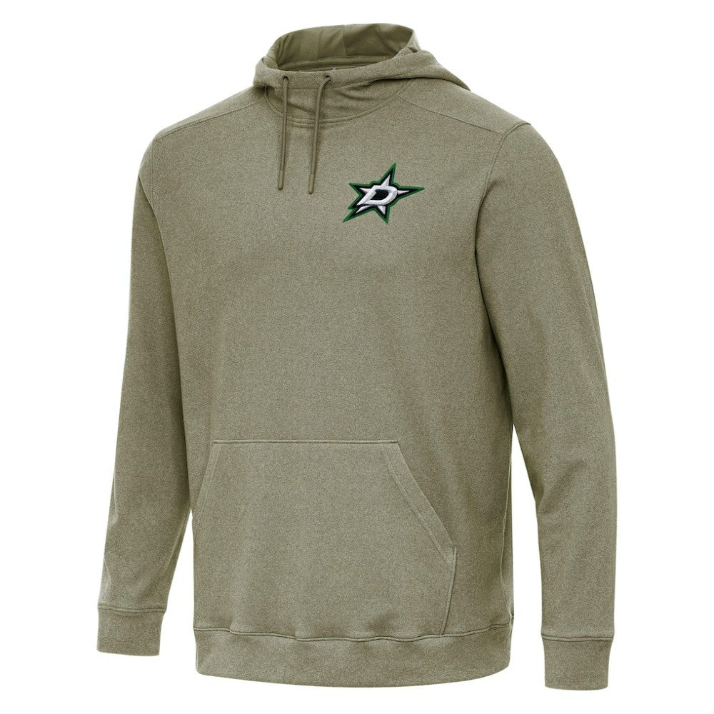 NHL Dallas Stars Antigua Cloud Pullover Hoodie - Olive