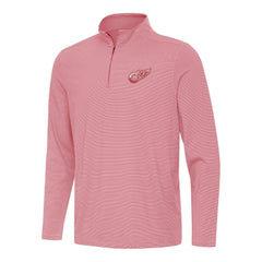 NHL Detroit Red Wings Antigua Twine Quarter-Zip Top - Red