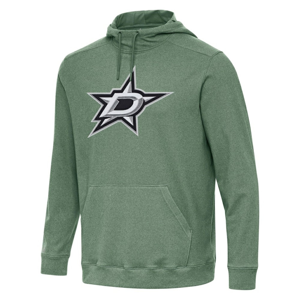 NHL Dallas Stars Antigua Cloud Pullover Hoodie - Hunter Green