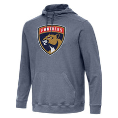 NHL Florida Panthers Antigua Cloud Pullover Hoodie - Heather Navy