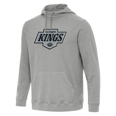 NHL Los Angeles Kings Antigua Cloud Pullover Hoodie - Heather Gray