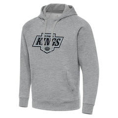 NHL Los Angeles Kings Antigua Big & Tall Victory Pullover Hoodie - Heather Gray