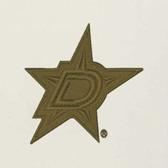 NHL Dallas Stars Antigua Intrepid Sand Raglan Long Sleeve Hoodie T-Shirt - Cream/Olive