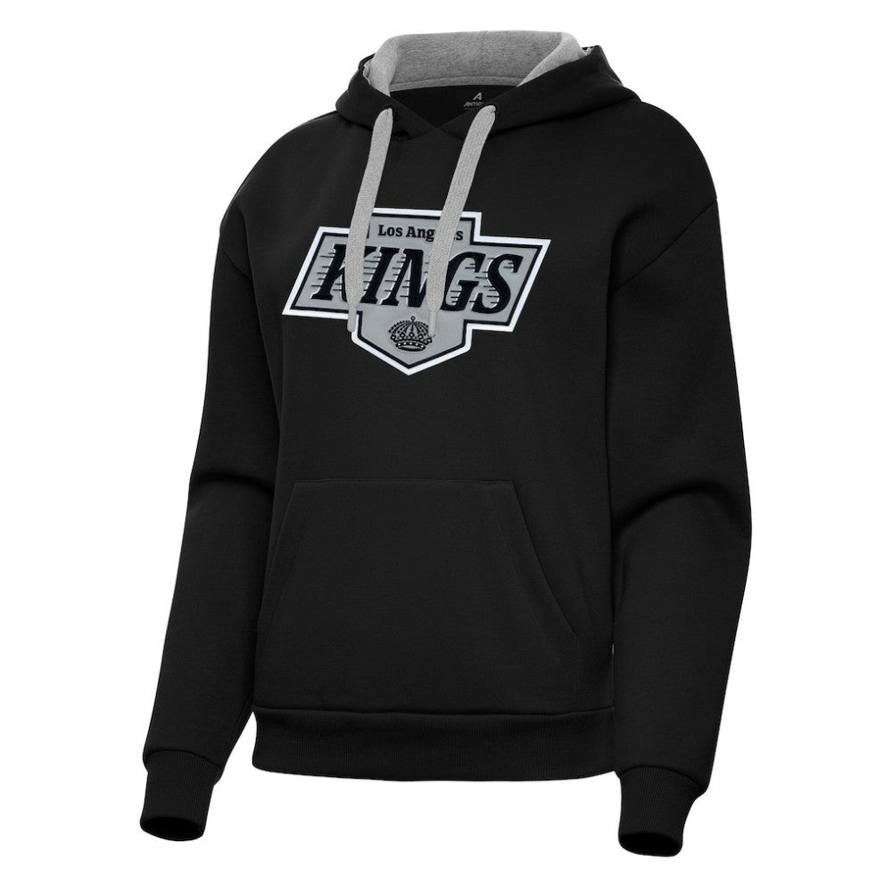 NHL Los Angeles Kings Antigua Women's Victory Pullover Hoodie - Black