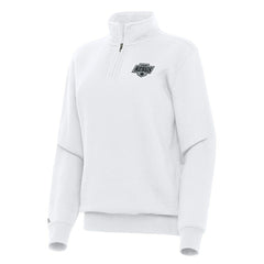NHL Los Angeles Kings Antigua Women's Victory Quarter-Zip Sweatshirt - White