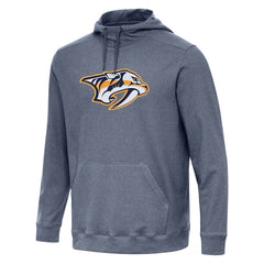 NHL Nashville Predators Antigua Cloud Pullover Hoodie - Heather Navy