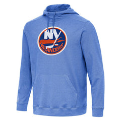 NHL New York Islanders Antigua Cloud Pullover Hoodie - Heather Royal